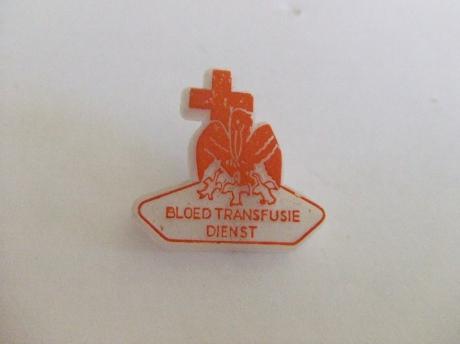Rode kruis bloedtransfusie dienst oranje